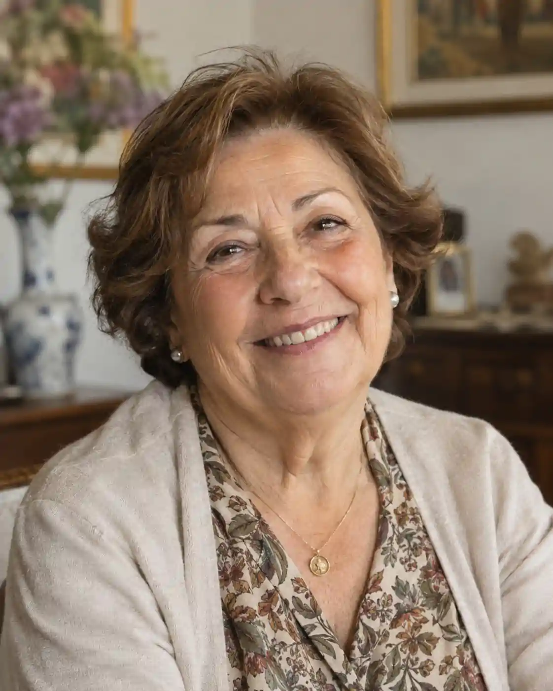 Mujer en una etapa madura de la vida
