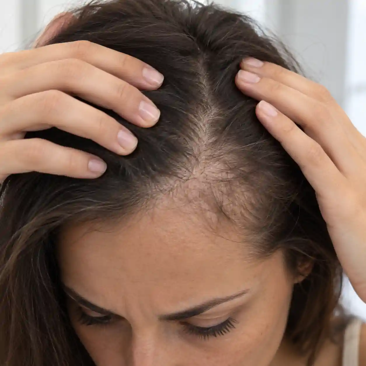 Alopecia femenina y caída del pelo en mujer